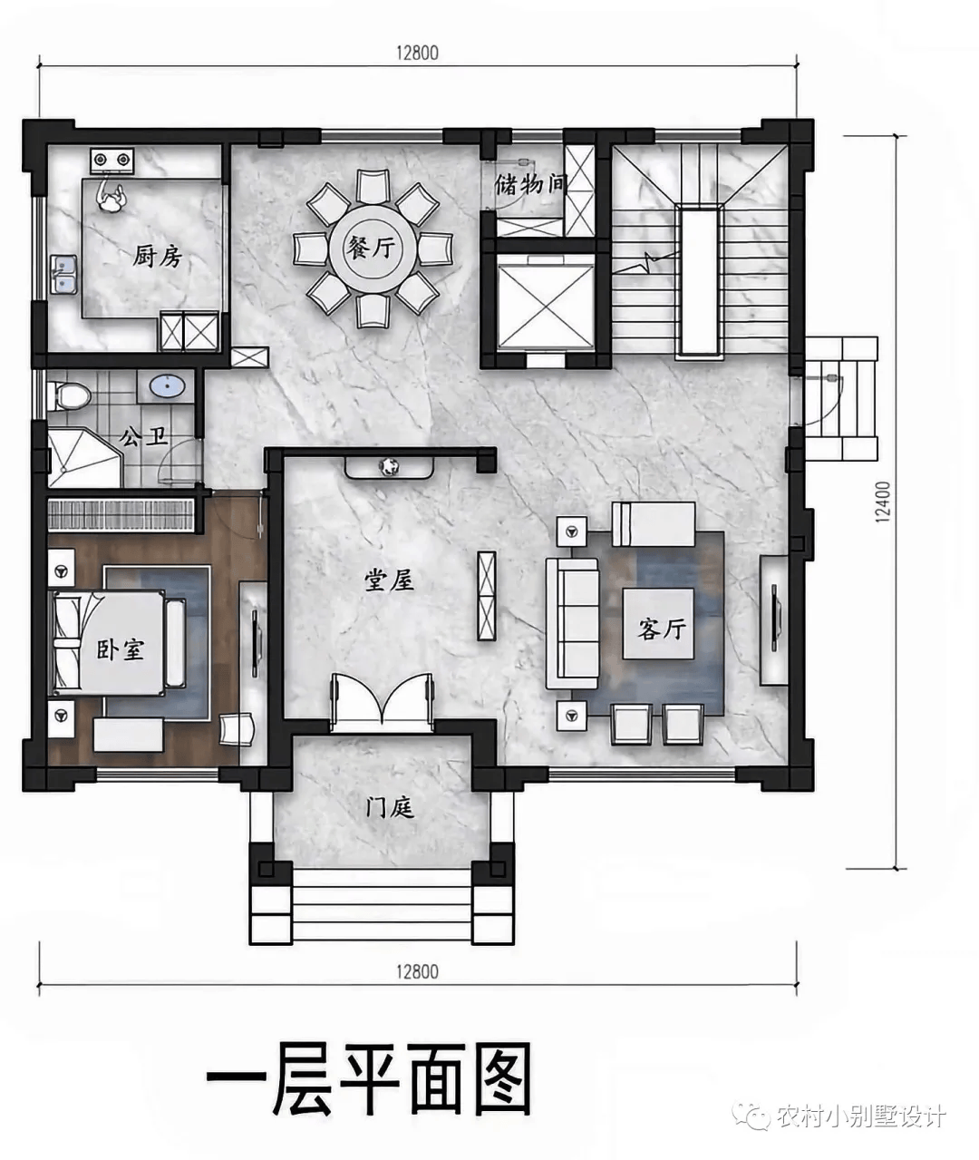 30万起！三层新中式别墅20套养老户型图流出退休潮前抢建正当